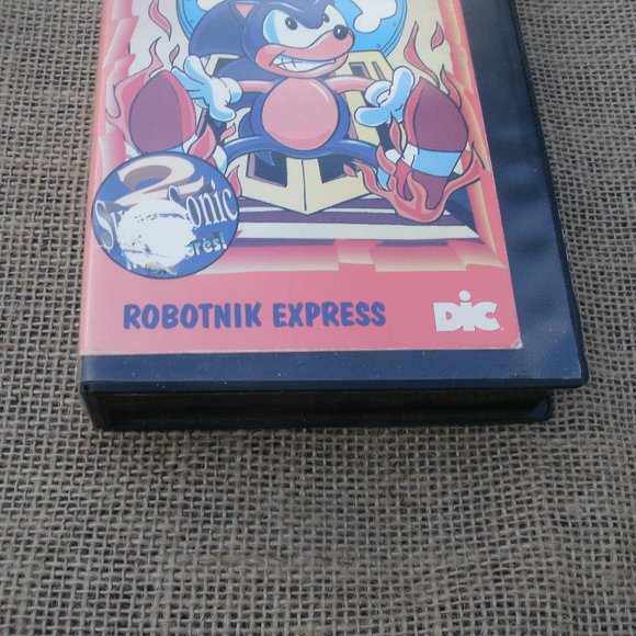 Sonic the Hedgehog Robotnik Express VHS anime tape - Picture 3 of 16